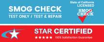 Smog Check and star certified